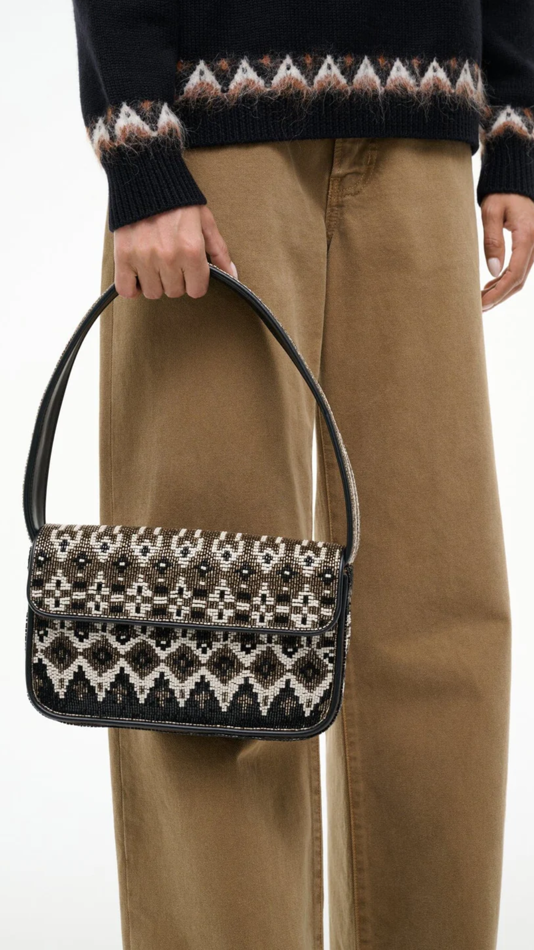 Staud Tommy Beaded Bag