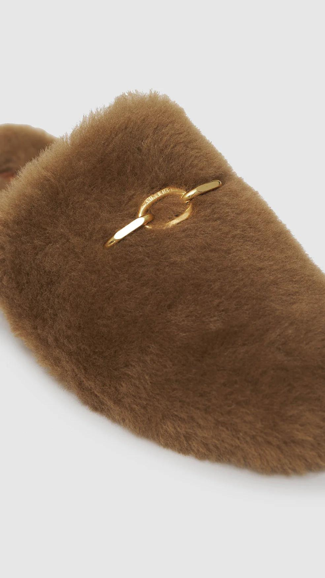 Anine Bing Shearling Mules