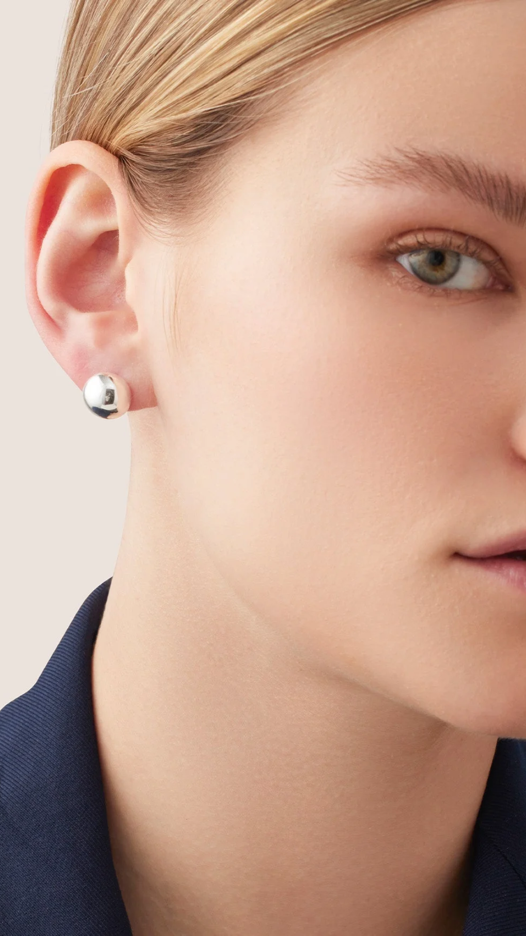 Jenny Bird Aurora Studs in Silver