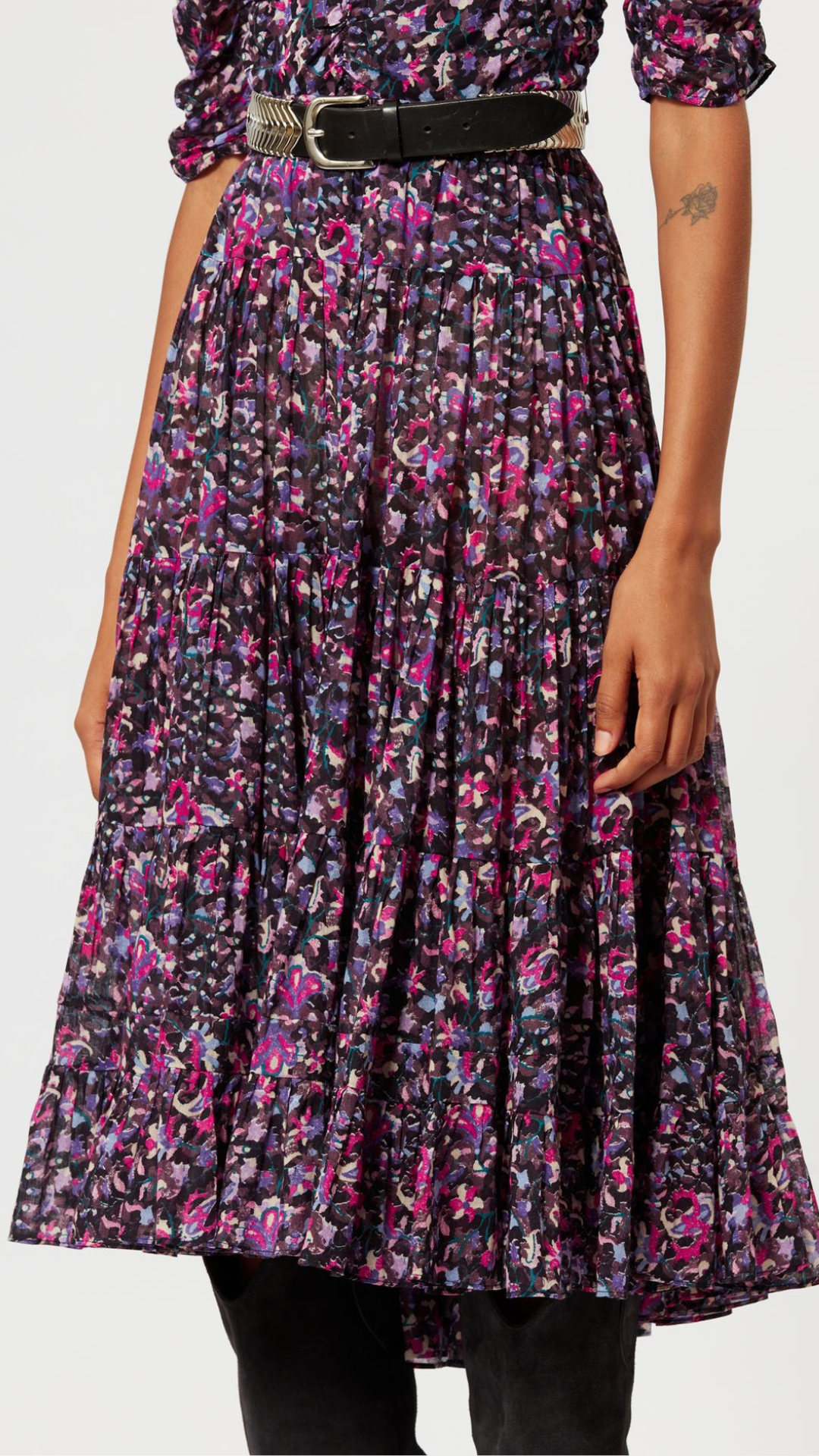 Isabel Marant Étoile Elfa Midi Skirt