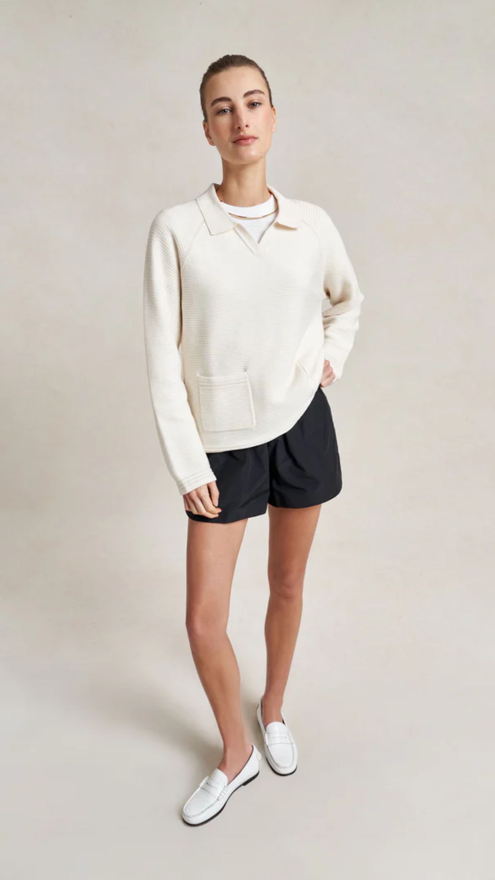 La Ligne Babs Sweater in Ivory