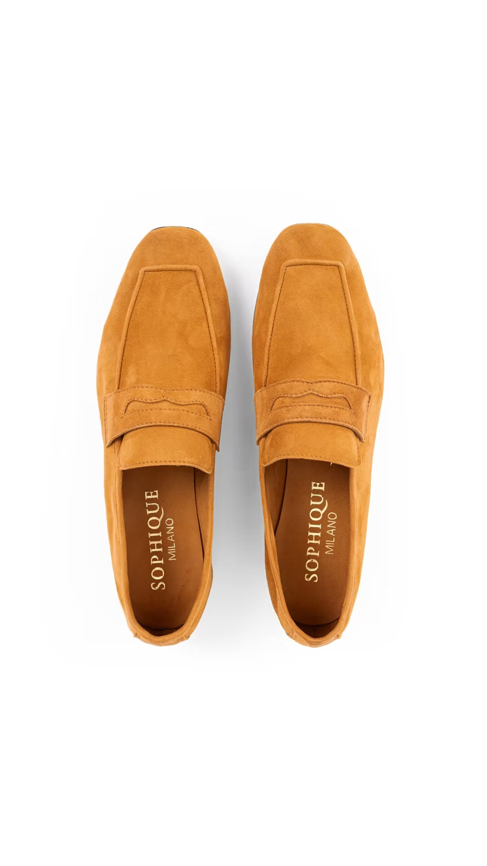 Sophique Essenziale Loafers in Cognac