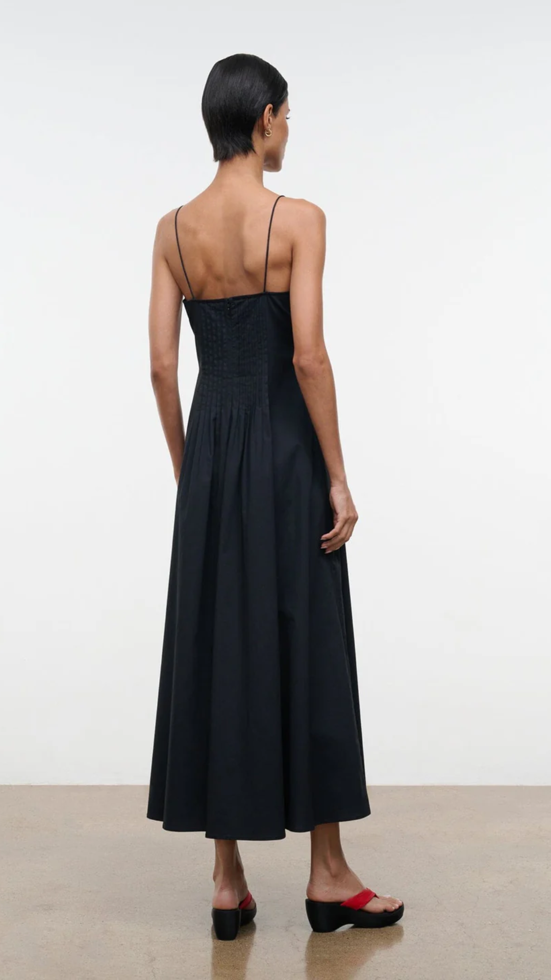 Staud Margi Dress in Black