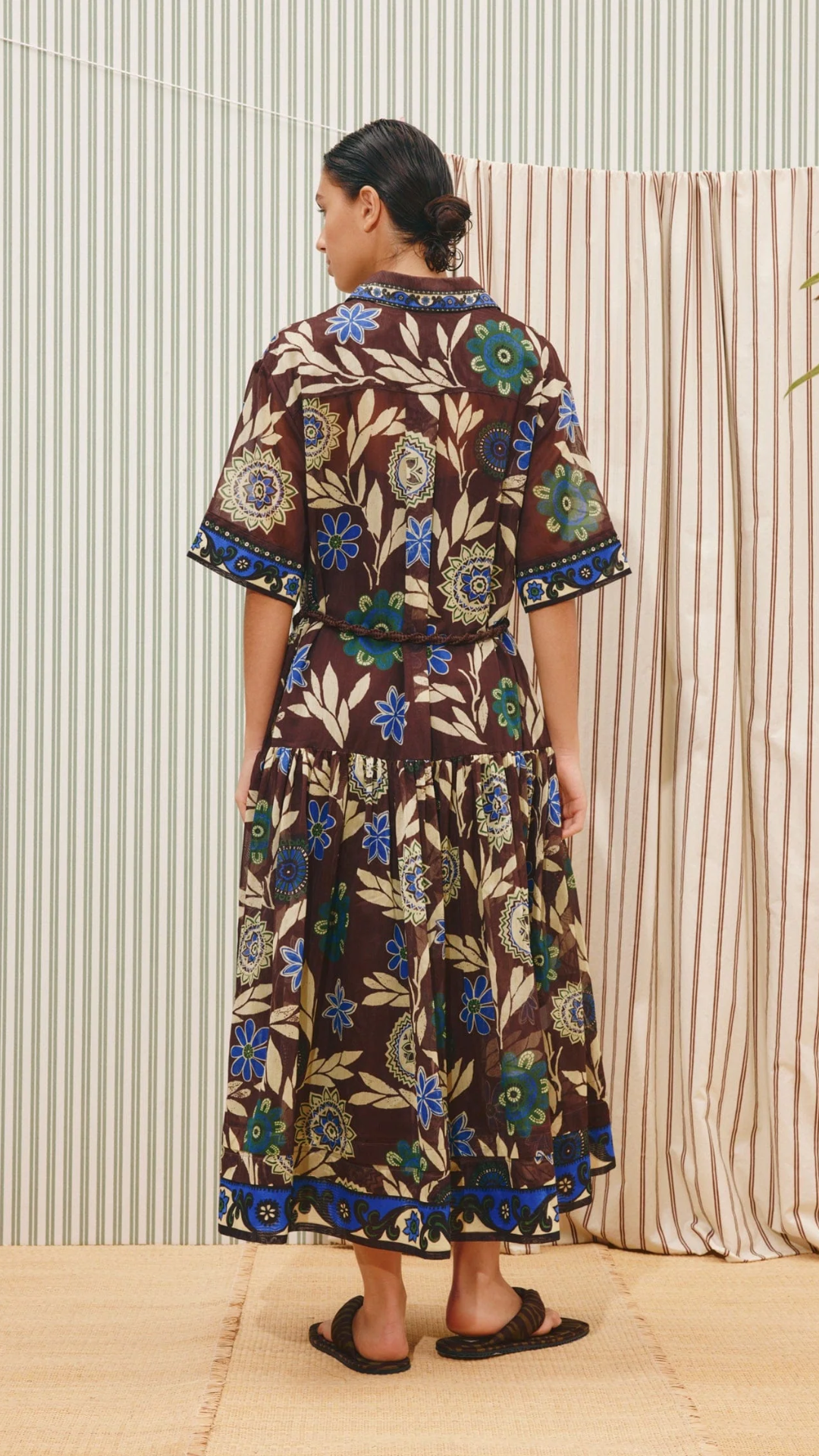 Alemais Jasper Shirtdress in Chocolate