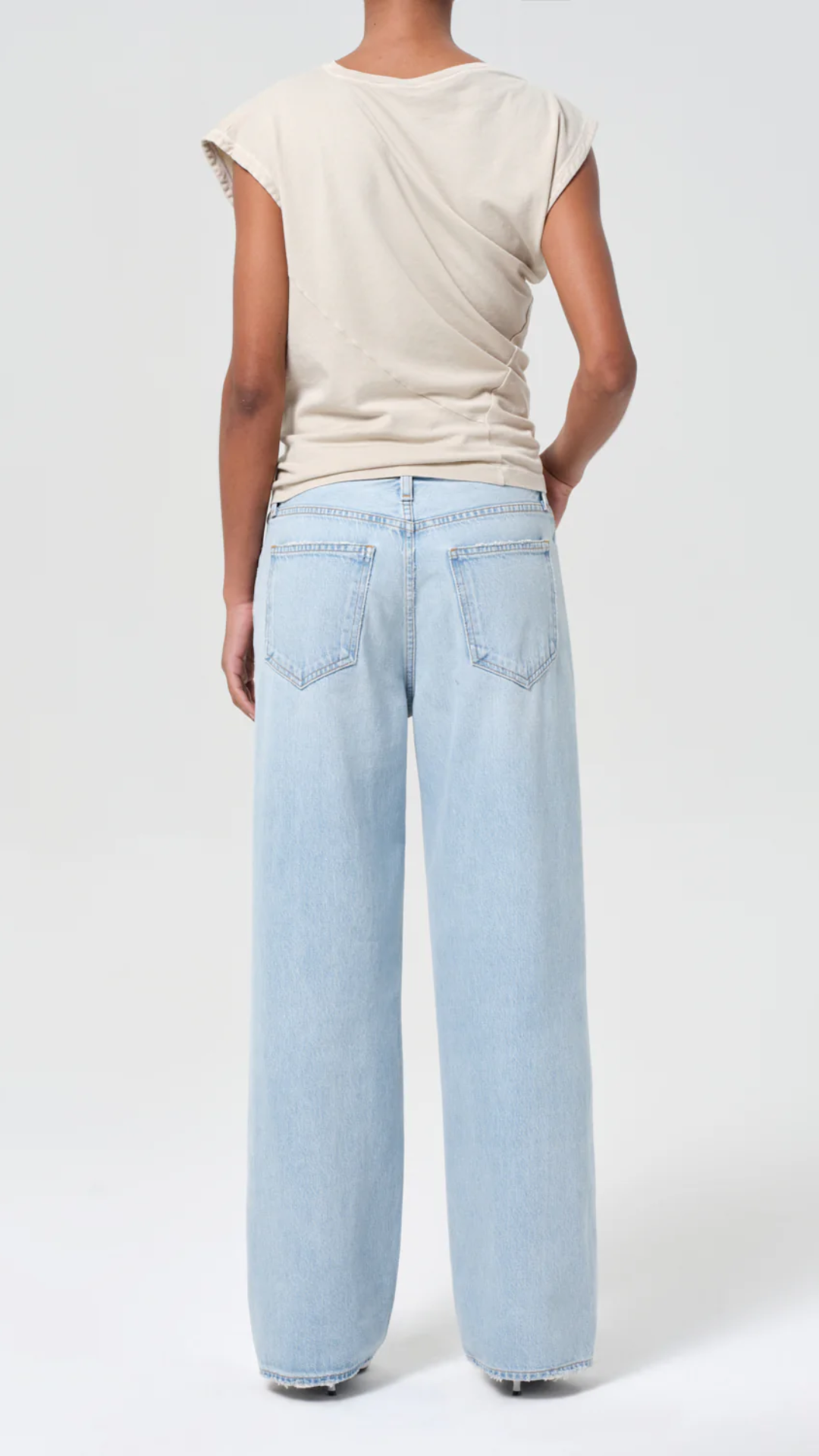 Agolde Low Slung Baggy Jean in Spark