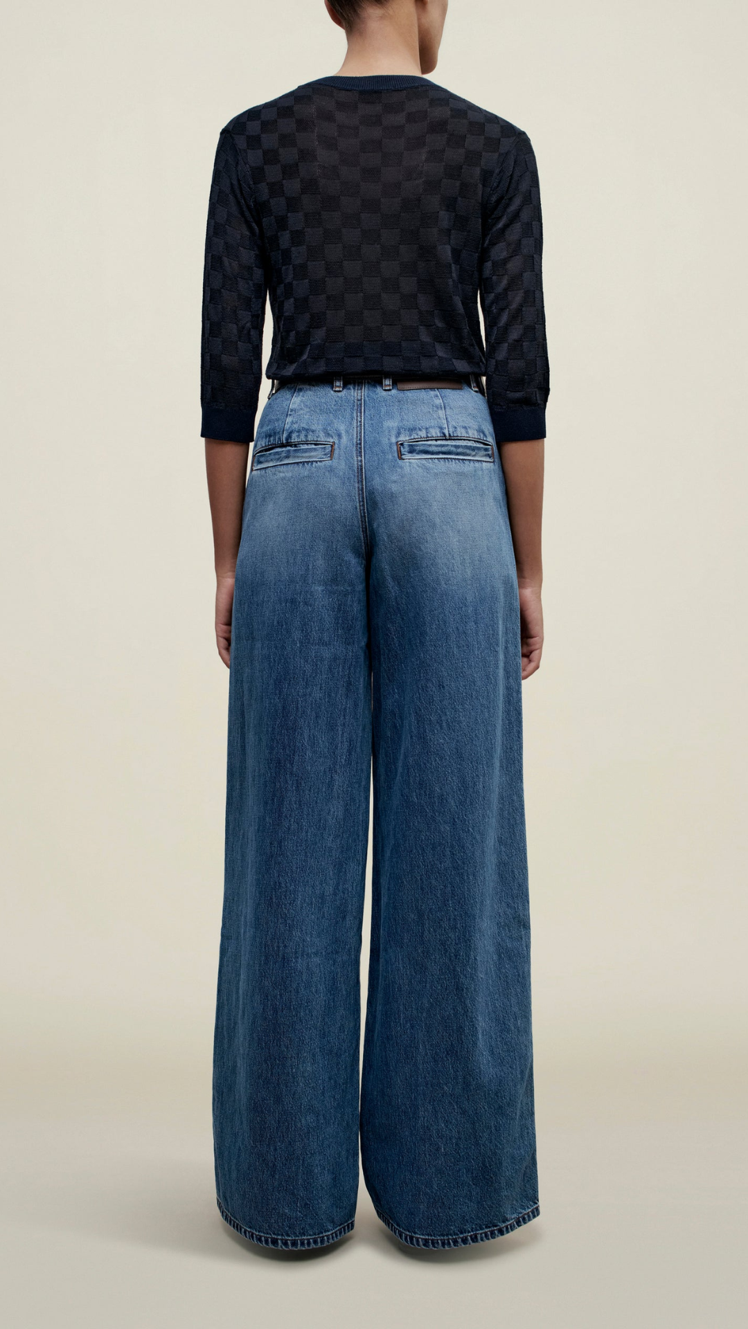 Kallmeyer Lennon Crewneck Tee in Midnight