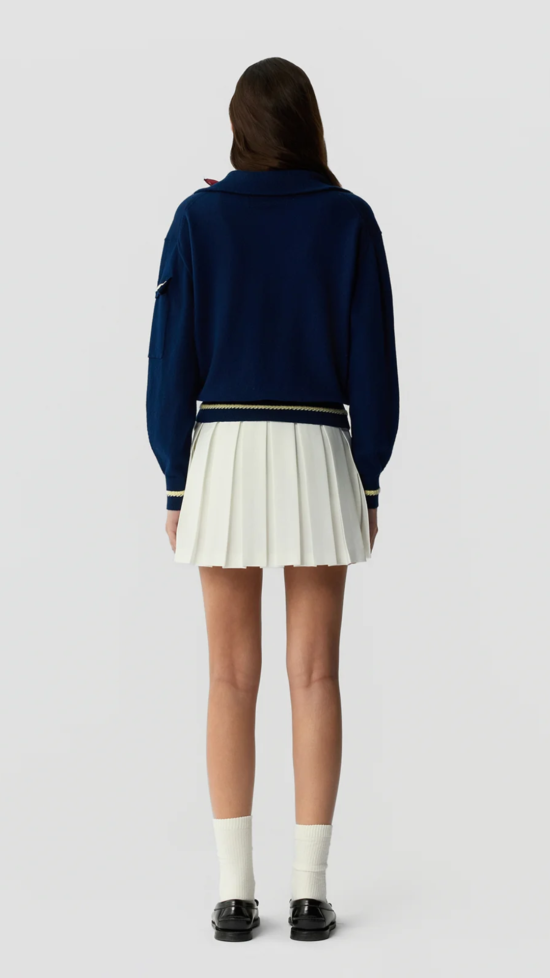 Guest In Residence Jib Polo in Navy