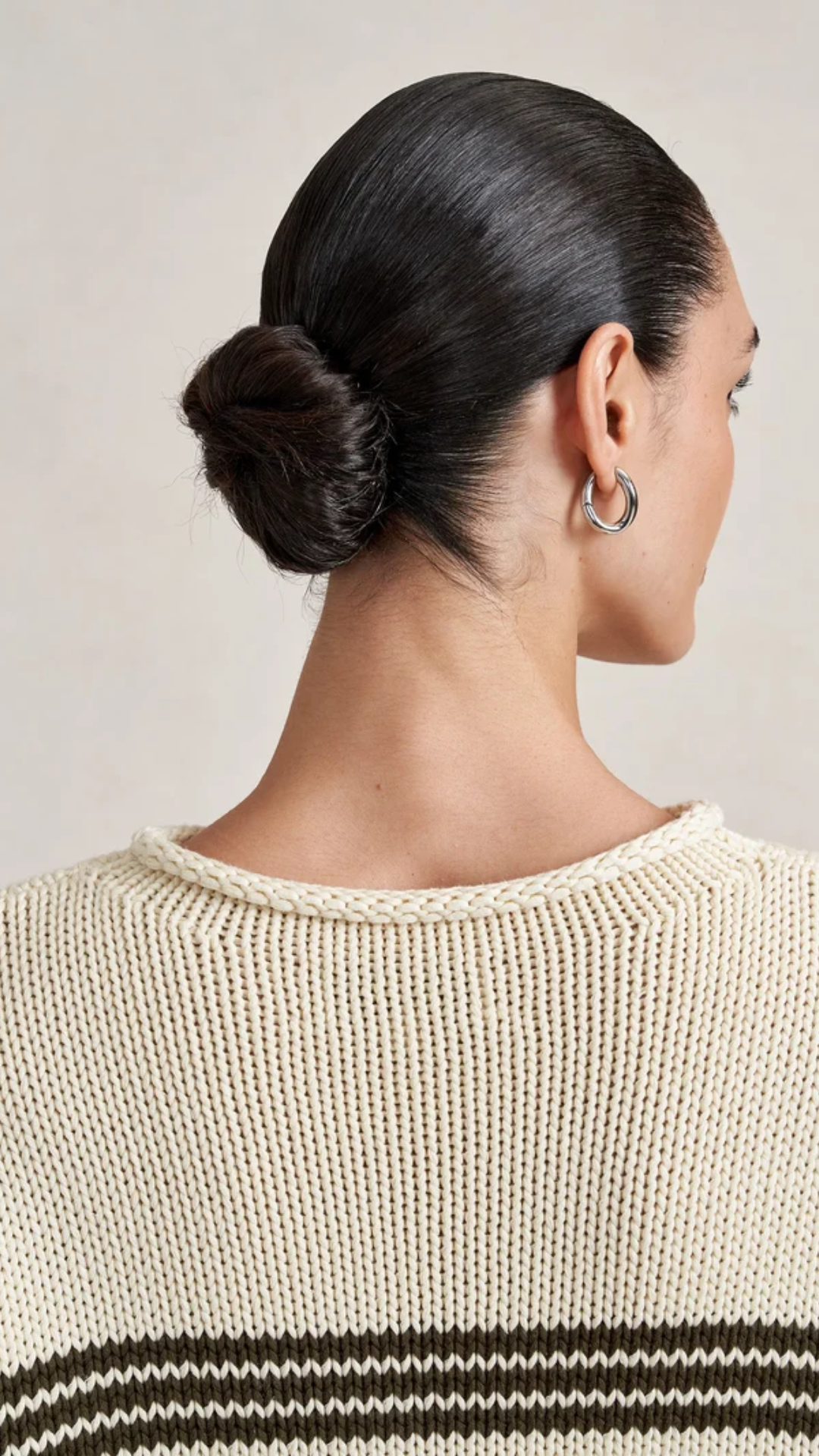 La Ligne Marina Sweater in Bone/Taupe