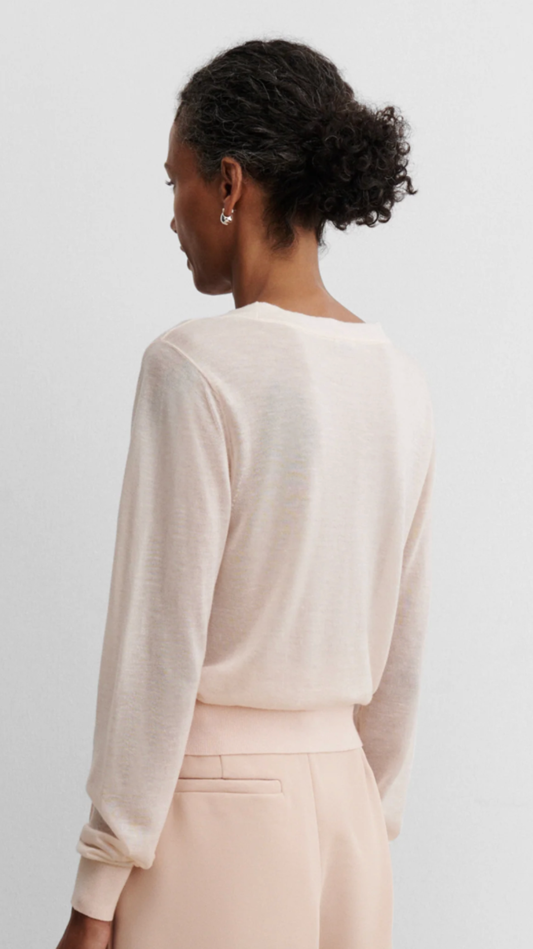 Rachel Comey Essere Cardigan in Blush