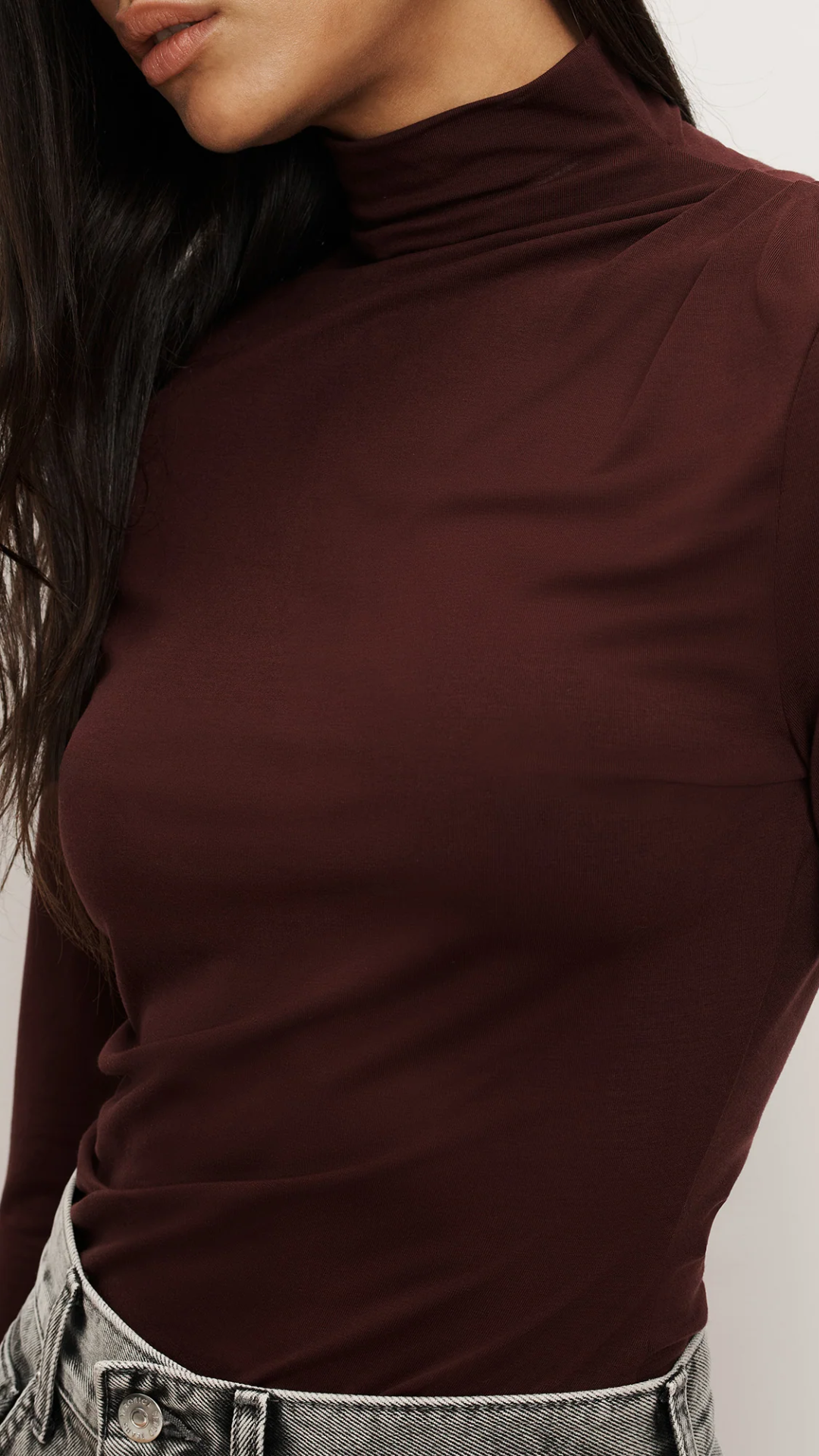 Veronica Beard Mylie Top in Raisin
