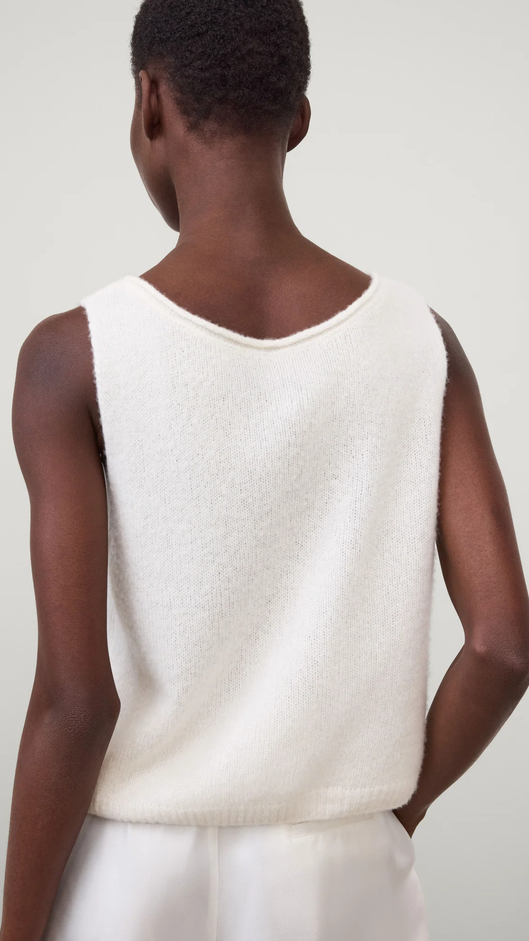 Lisa Yang Devine Vest in Cream