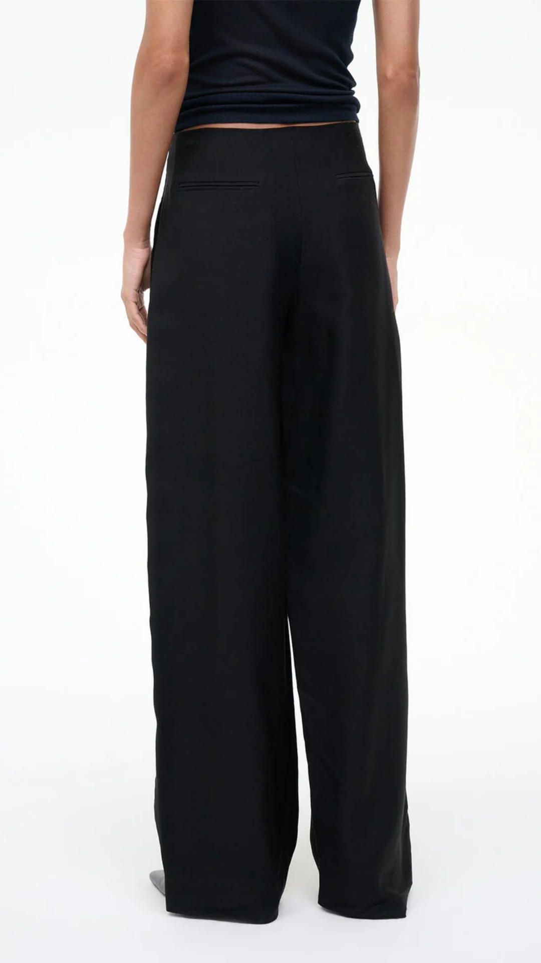 Staud Pierre Pant in Black