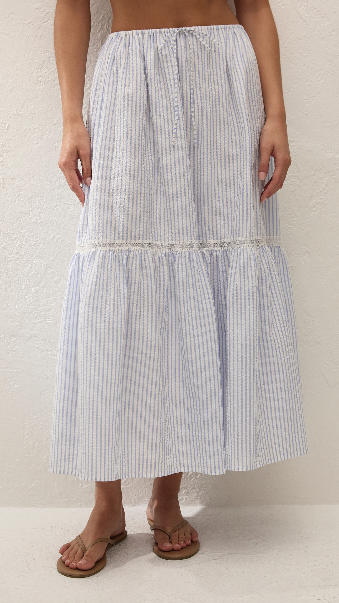 Faithfull Venta Skirt in Carmen Stripe