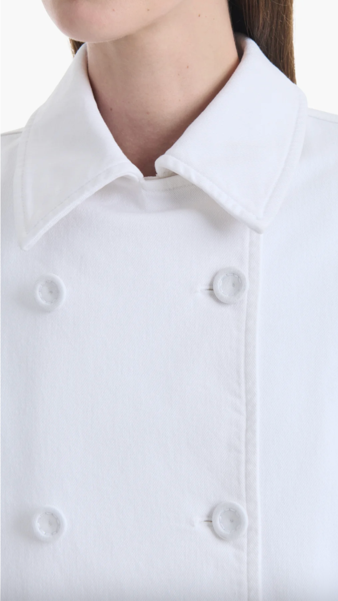 Altuzarra Hayden Jacket in Optic White