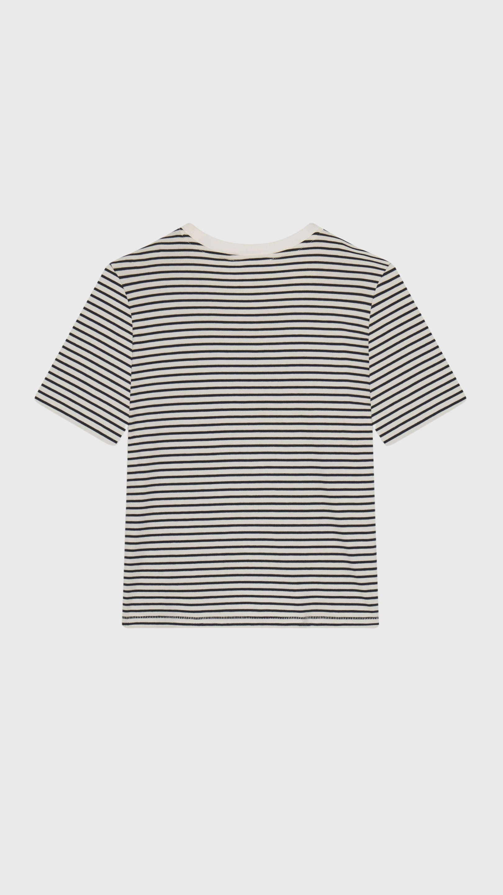 Frame The Baby Tee in Navy Multi