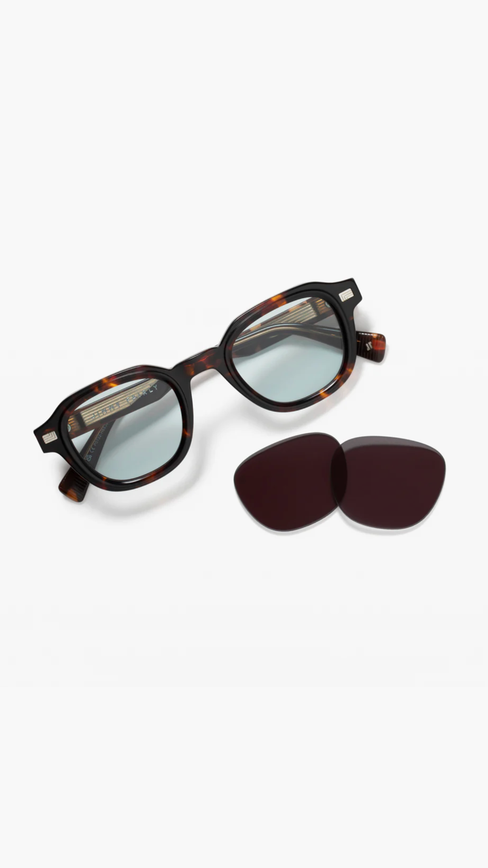 Jimmy Fairly The Napoli Sunglasses in Dark Tortoise