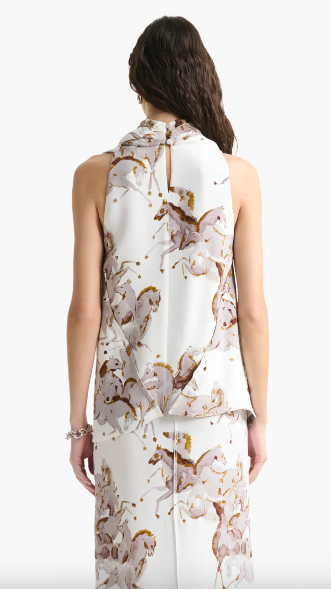 Altuzarra Sleary Top in Saddle Horse