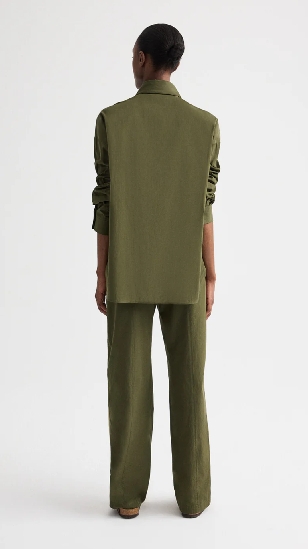 TWP Something Borrowed Shirt in Military