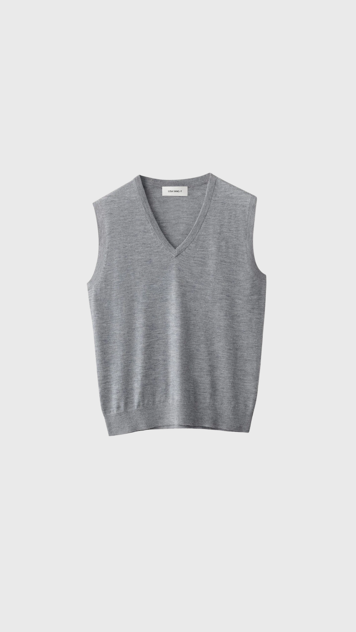 Lisa Yang Lauri Top in Dark Mist