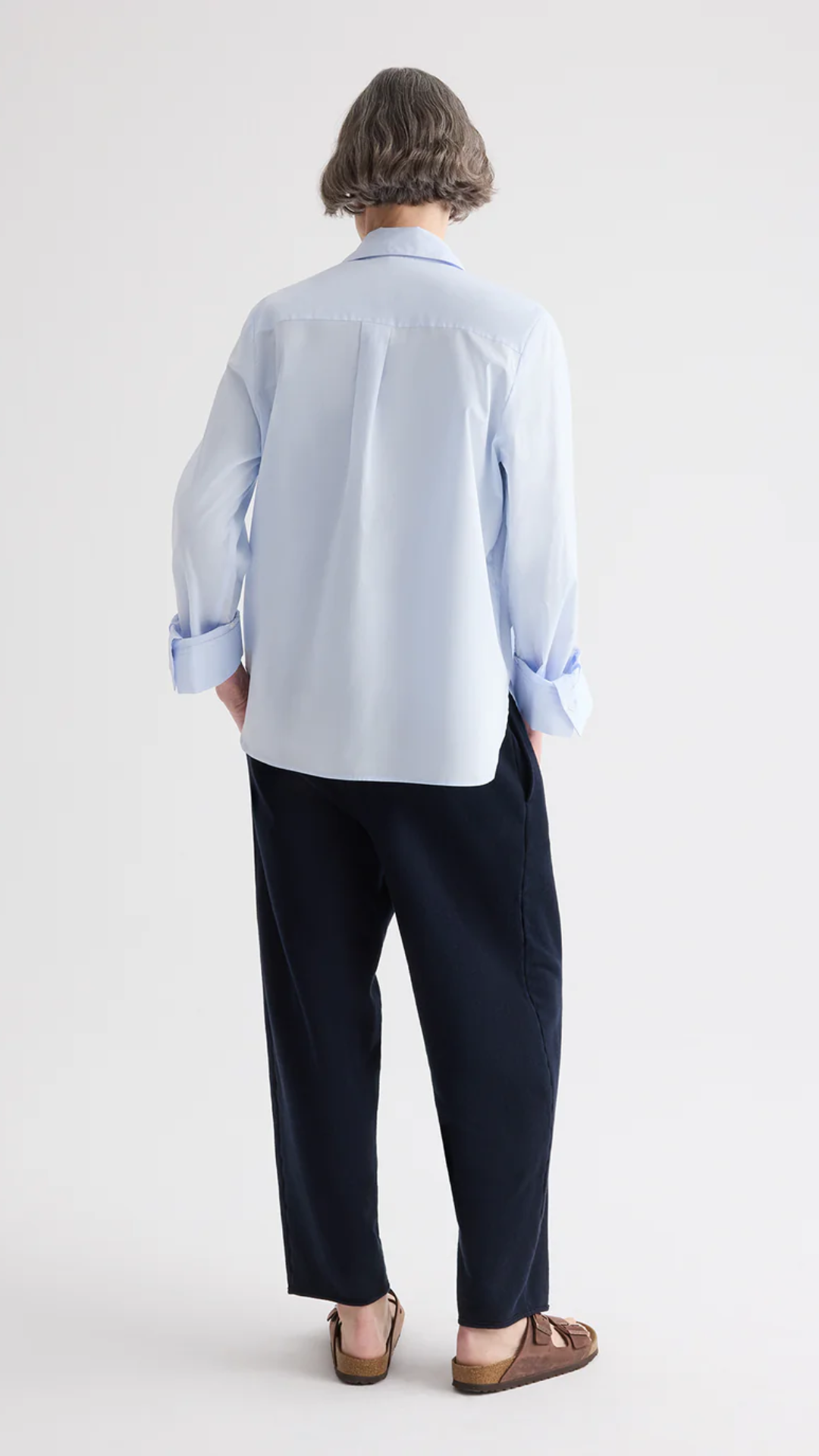 TWP Pleated Sweatpant in Midnight