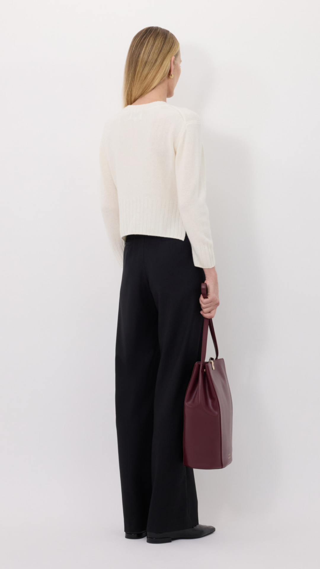 LouLou de Saison Mora LDS Cropped Sweater