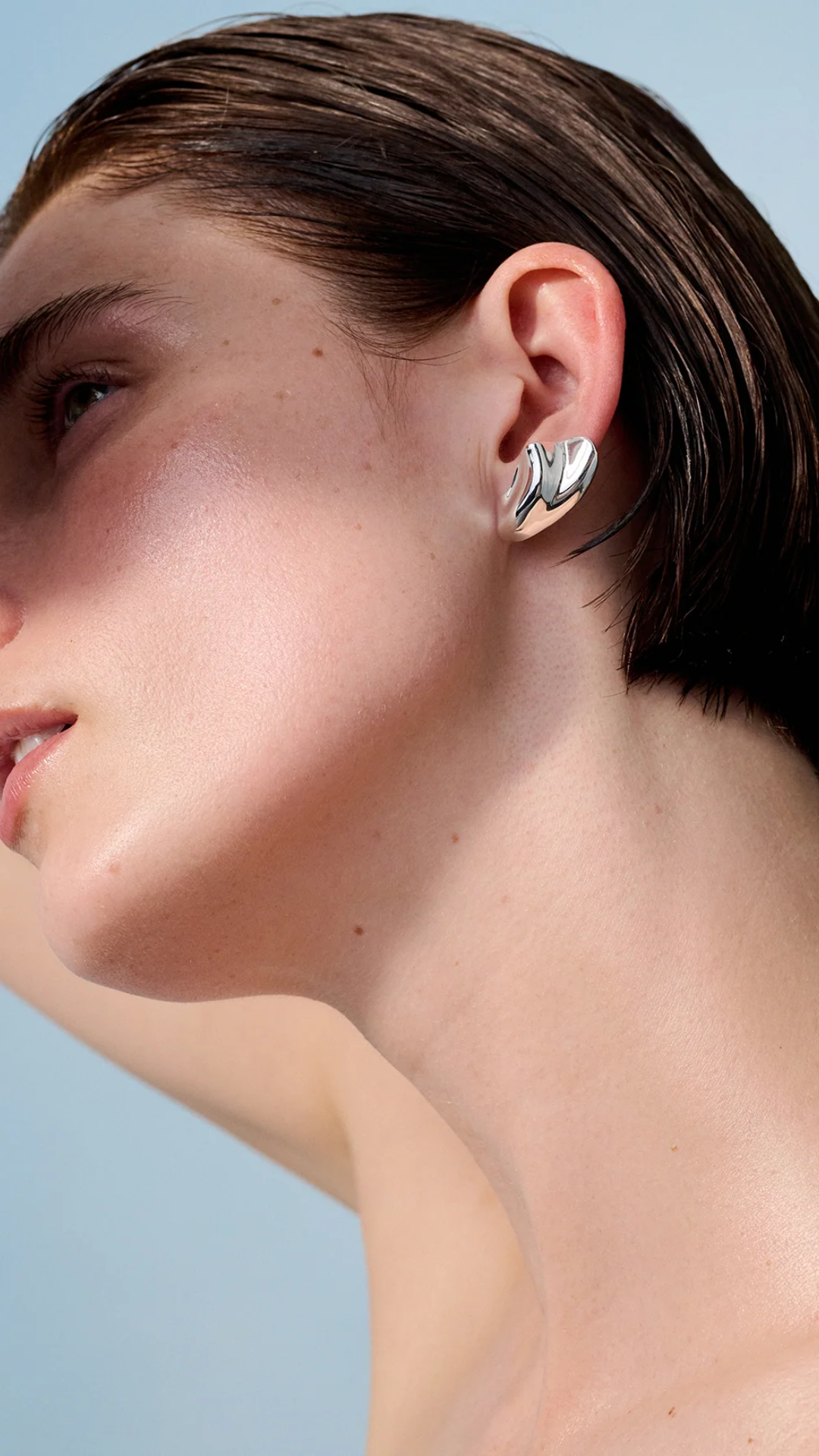 Jenny Bird Portia Earrings in Silver