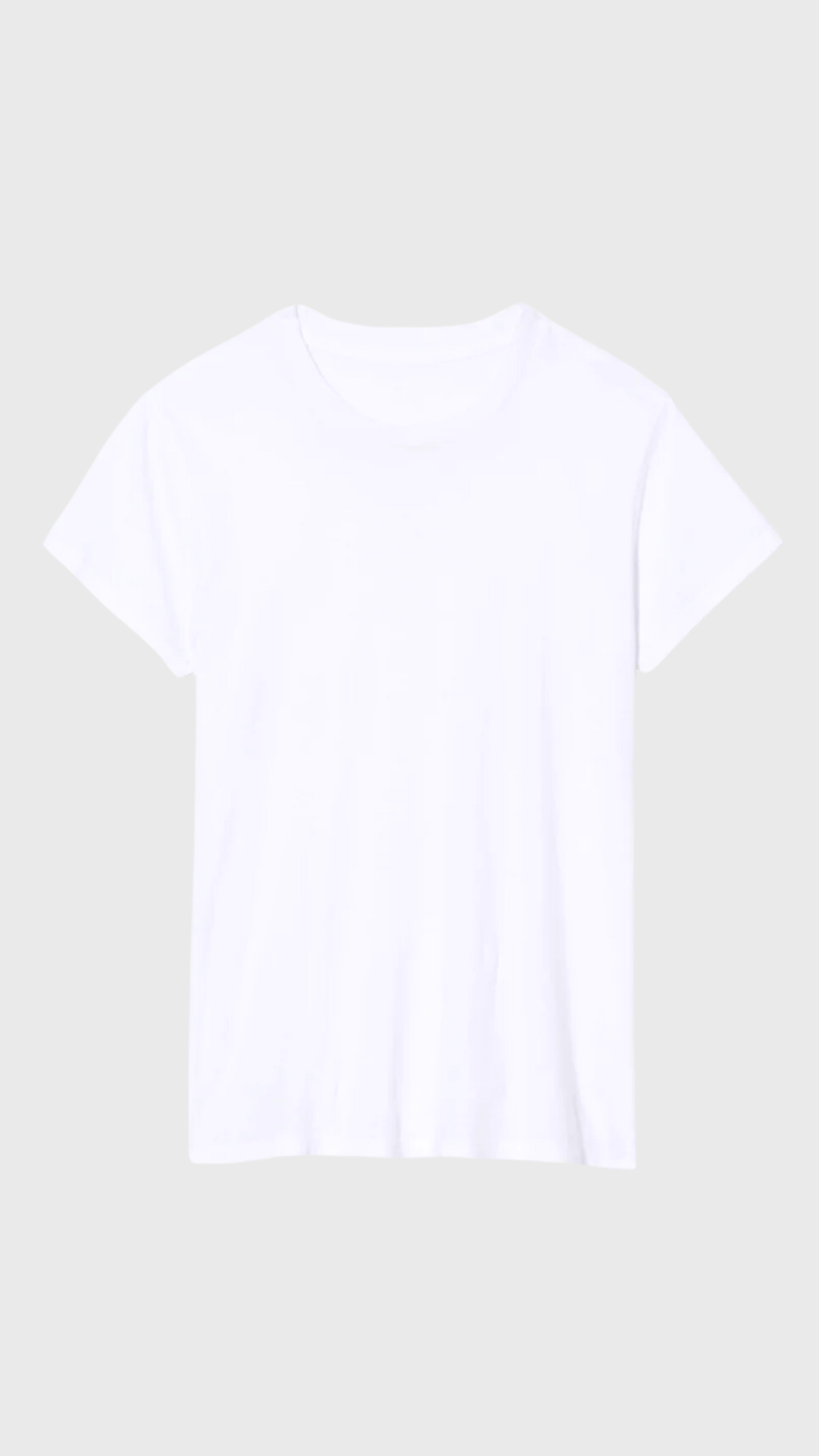 Nili Lotan Mariela Crewneck Tee in White