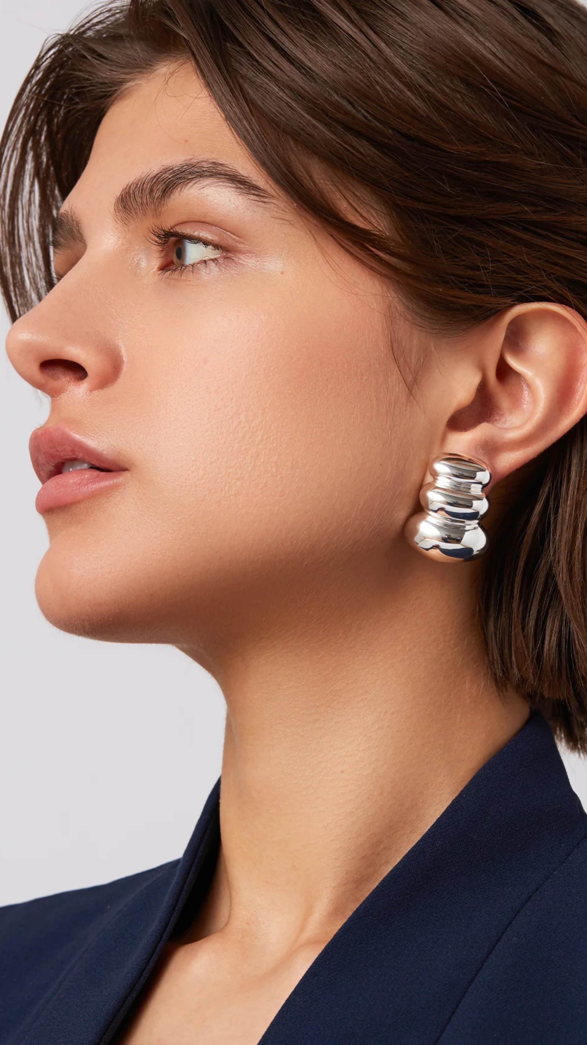 Jenny Bird Non-stop Earrings in Silver