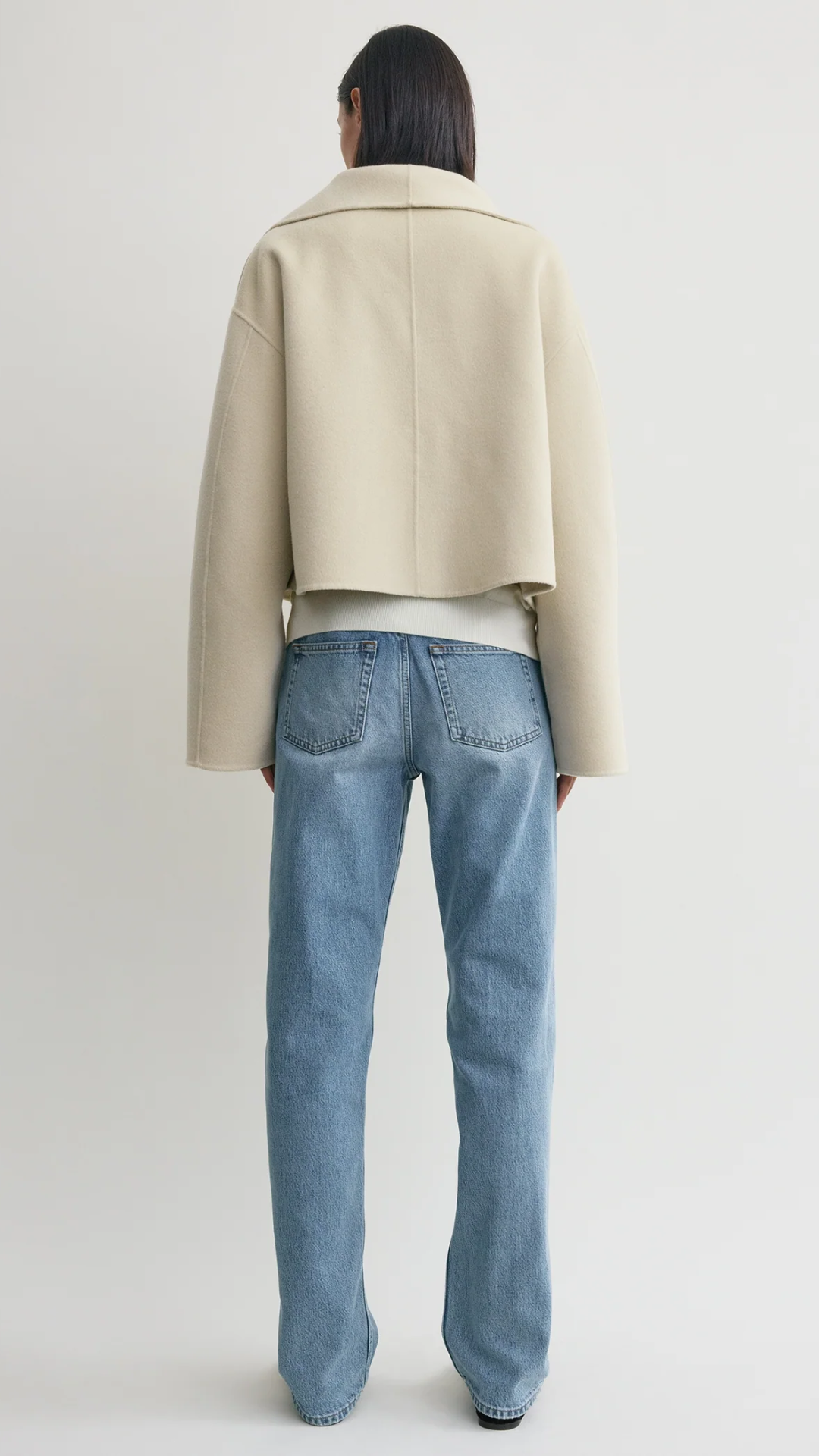 Toteme Signature Double Jacket in Peanut