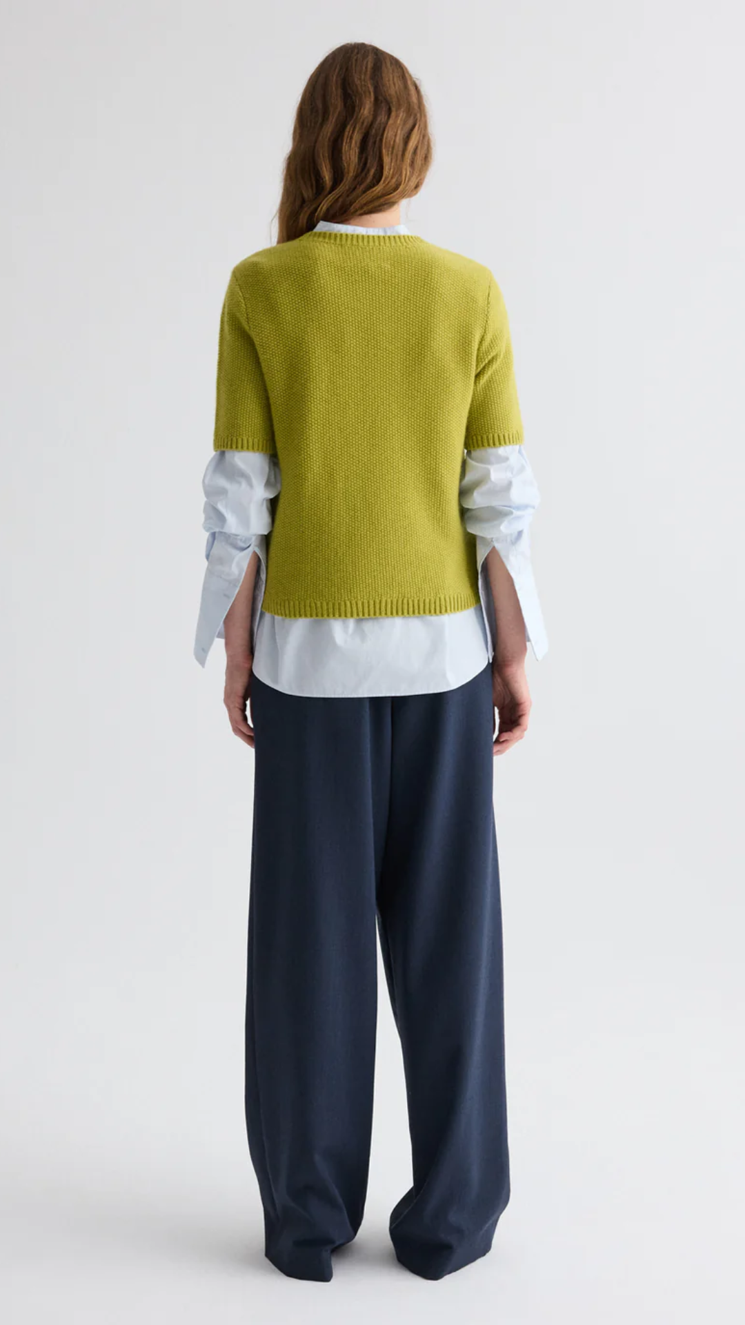 TWP Seed Stitch Audrey Sweater Top in Avocado