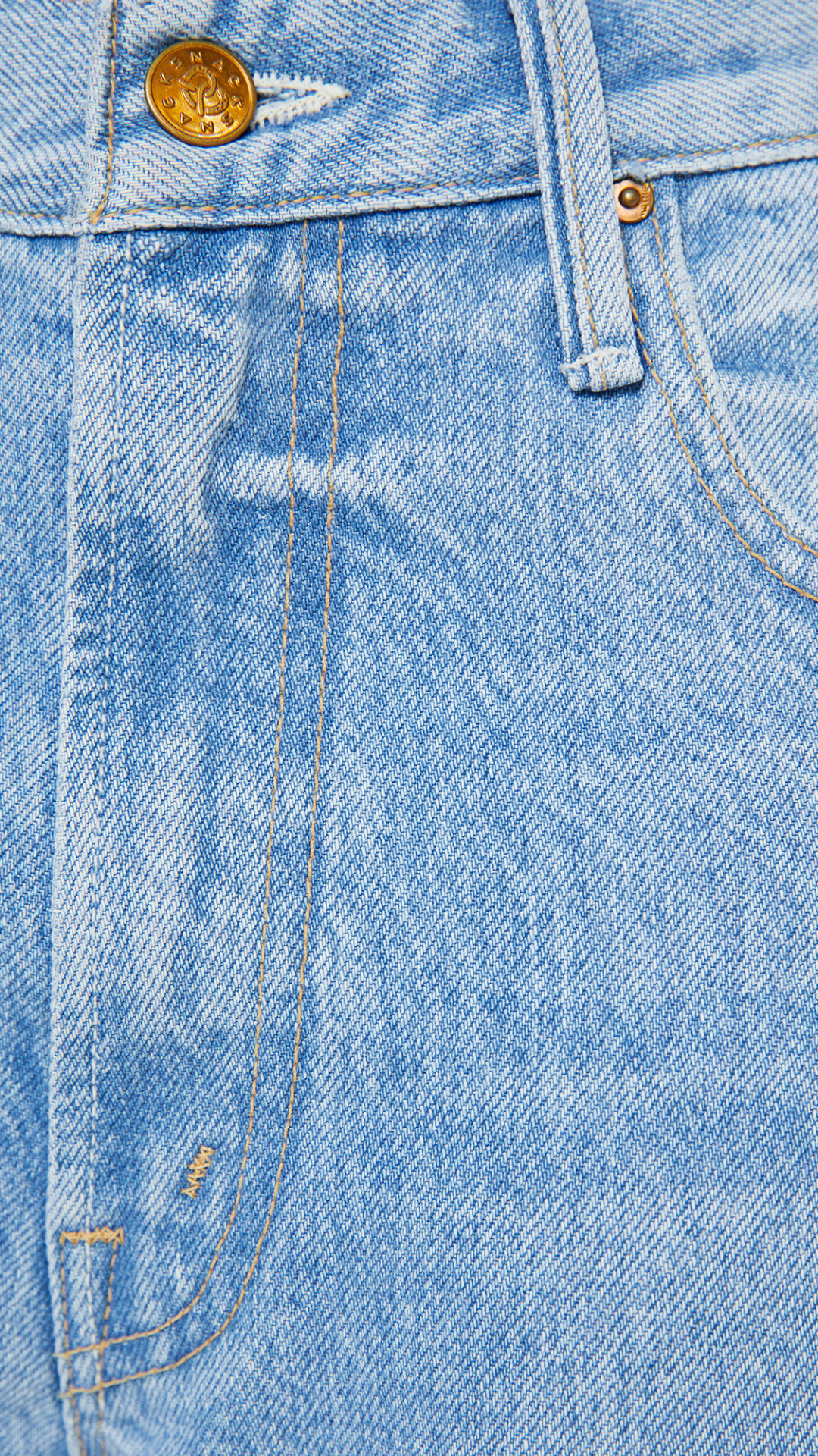 Mother PETITES The Lil Lemon Twist Sneak Jean in Munchies