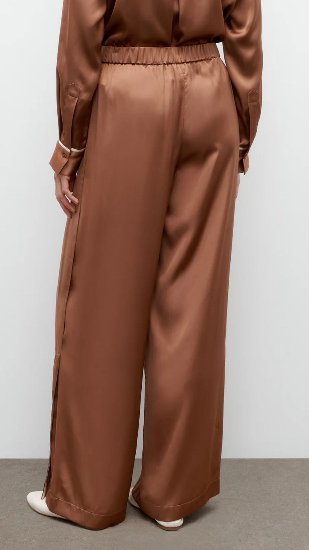 TWP Eve PJ Pant in Argan Oil