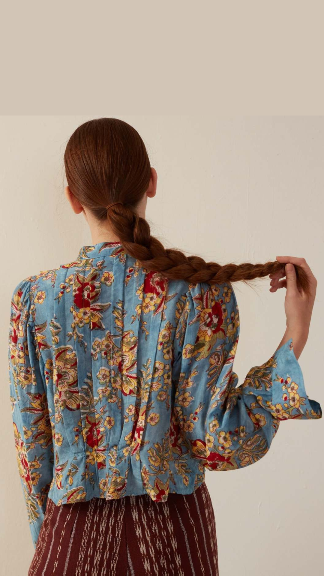 Alix of Bohemia Rhiannon Azure Blouse