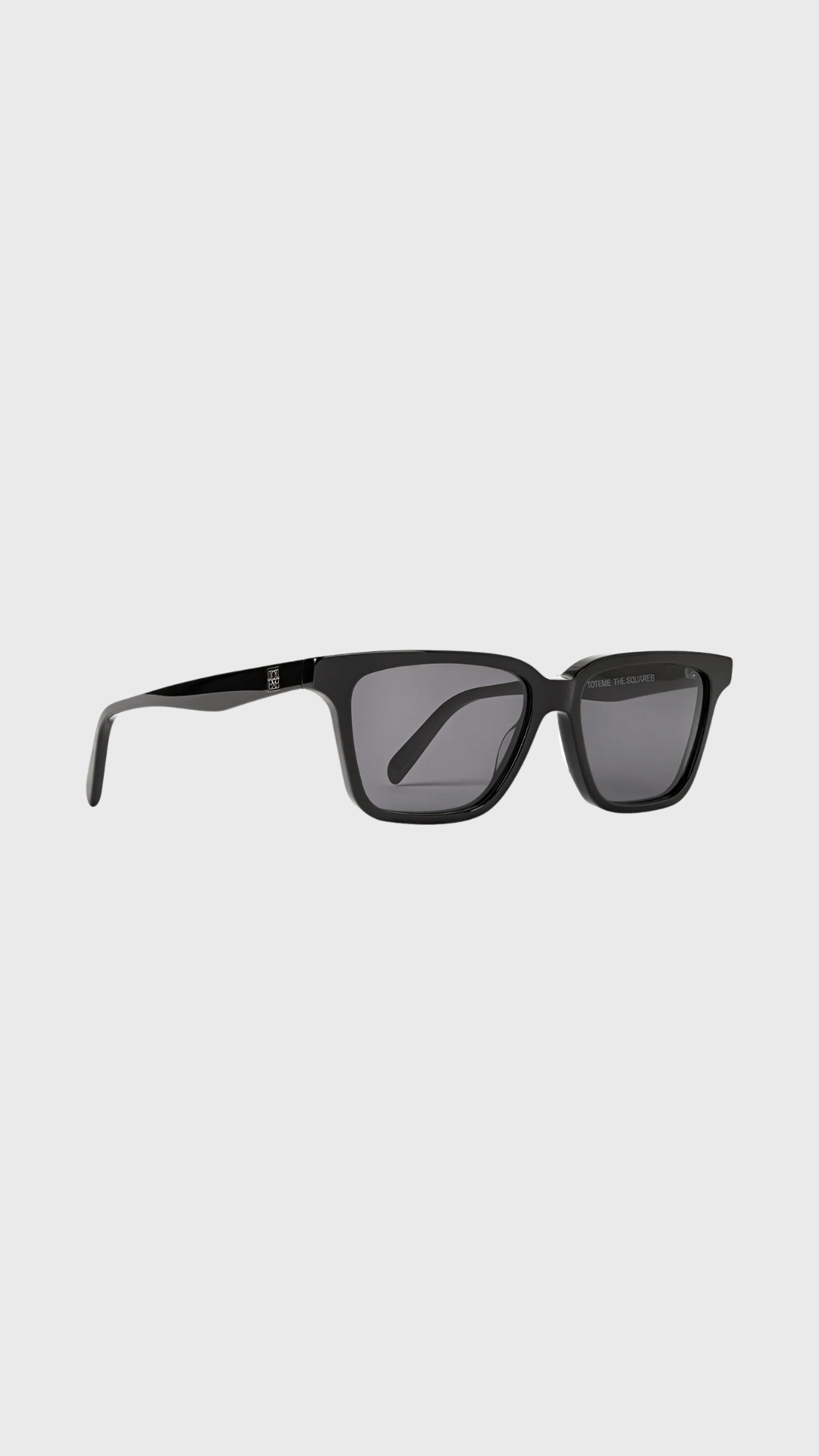 Toteme Square Sunglasses in Black