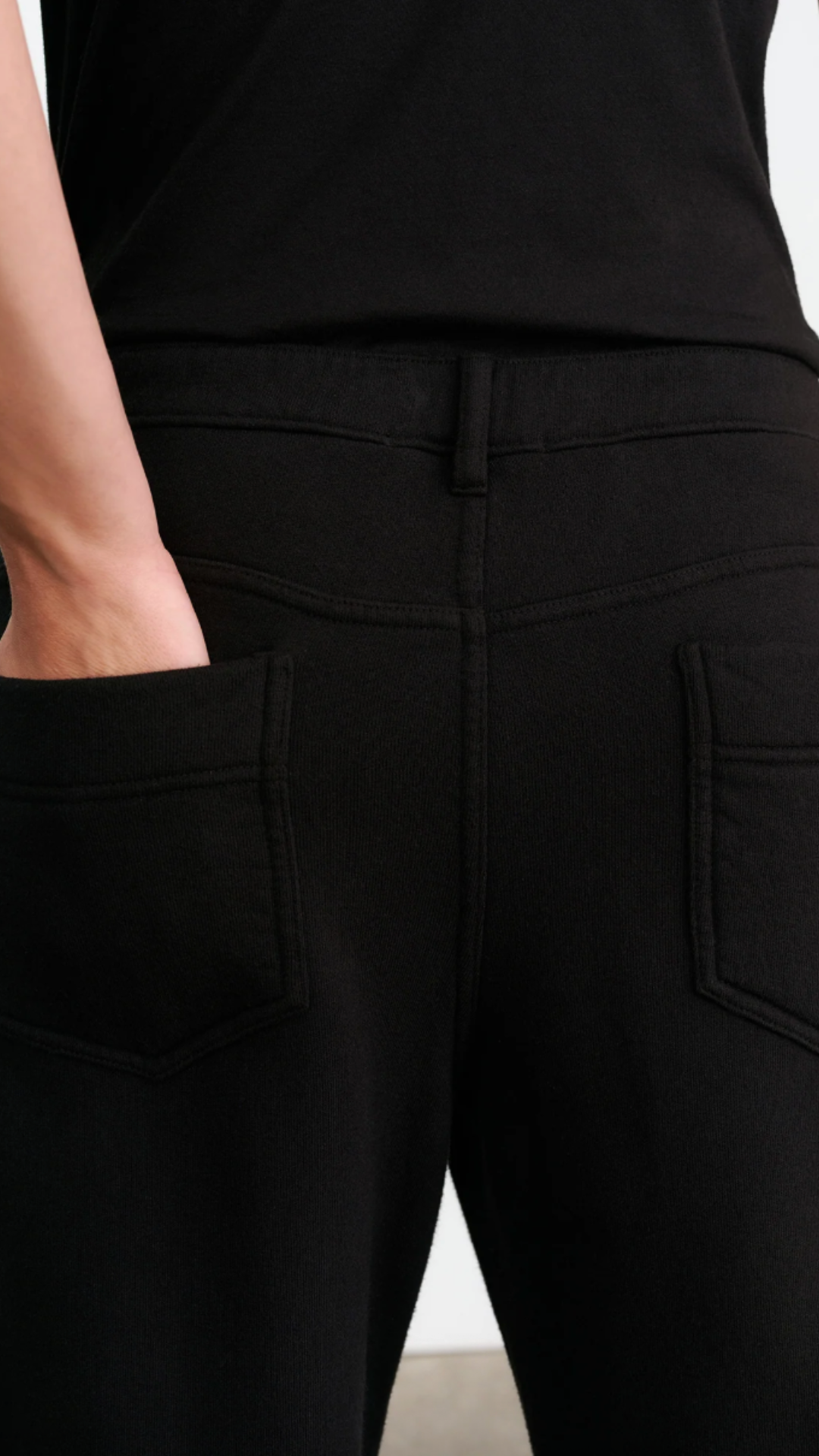 Nili Lotan Tribeca Sweatpant in Black