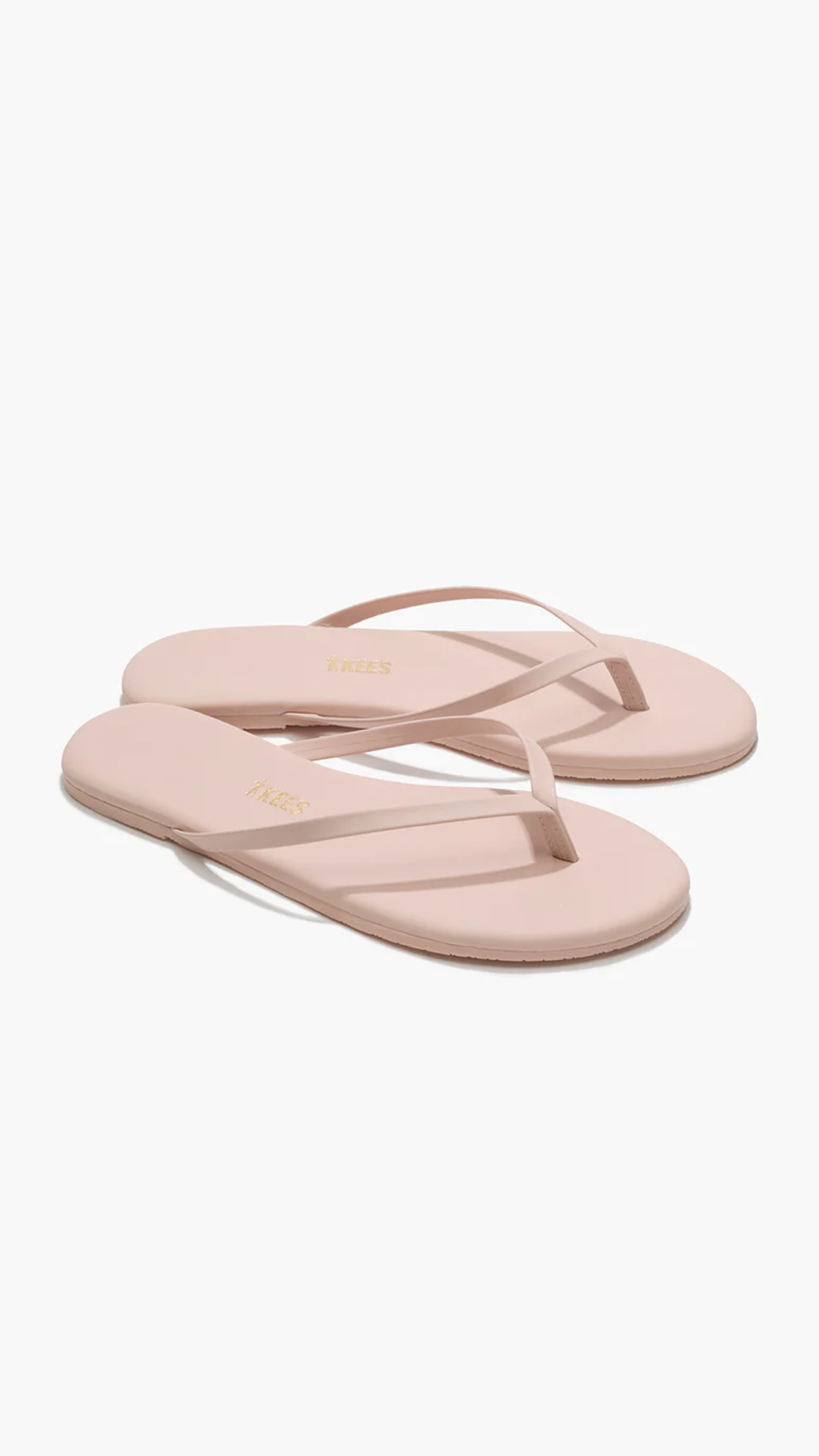 Tkees Lily Pigments Flip Flops in Soft Pink