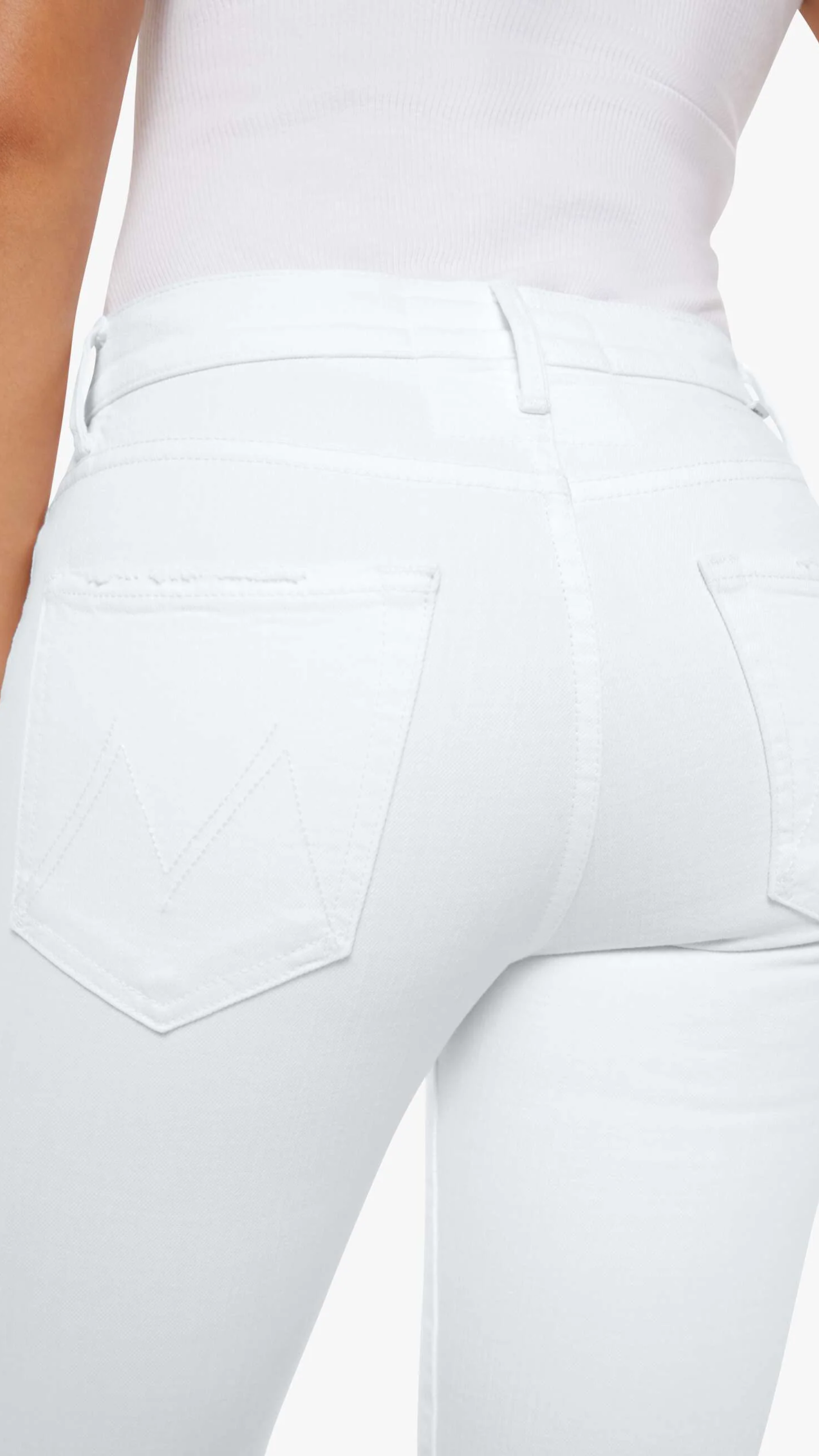 Mother PETITES The Lil Kick It Jean in Totally Innocent