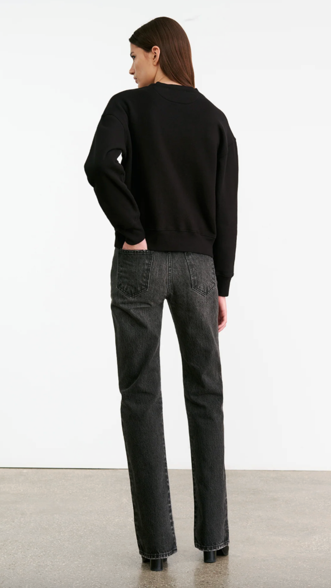 Nili Lotan Gortana Sweatshirt in Black