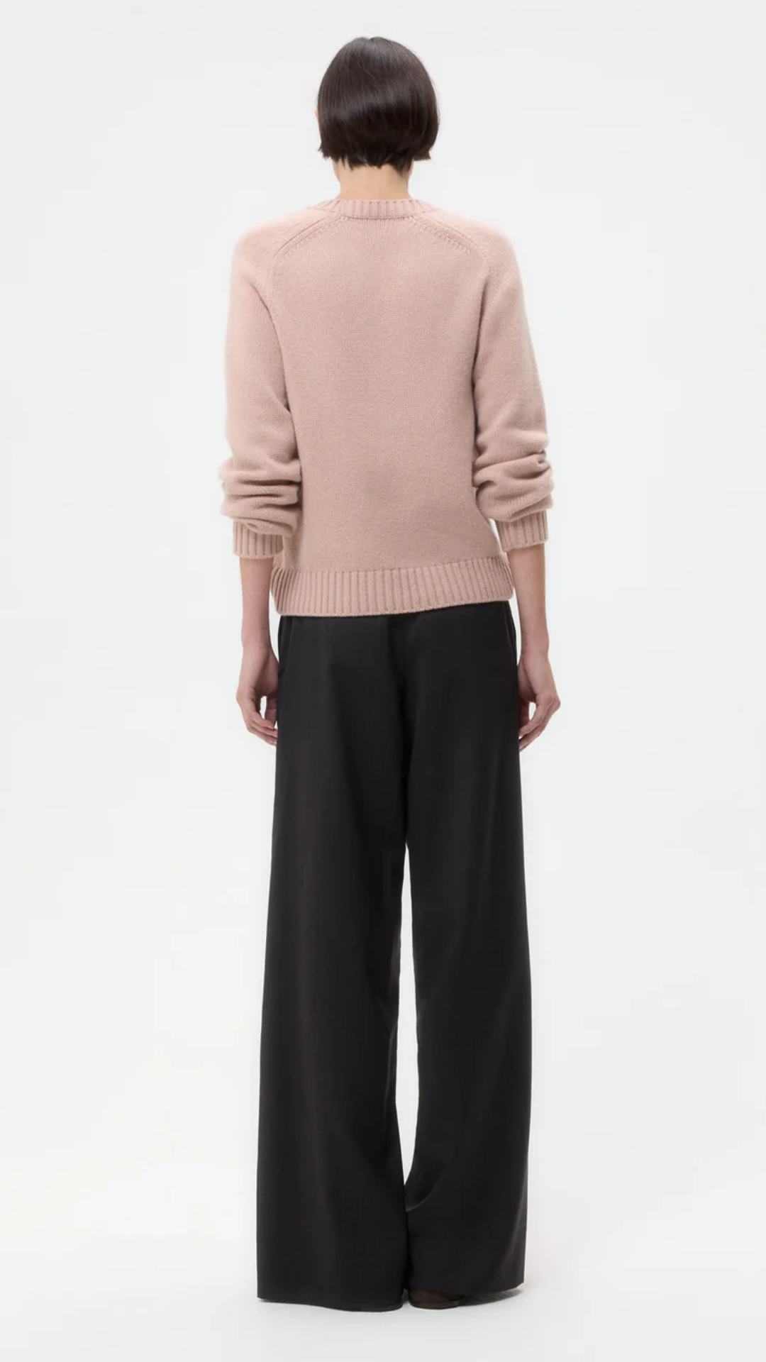 TWP New Jill Crewneck Sweater in Blush
