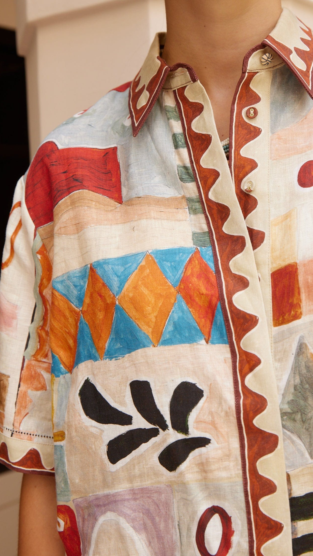 Alemais Michelle Shirt in Multi