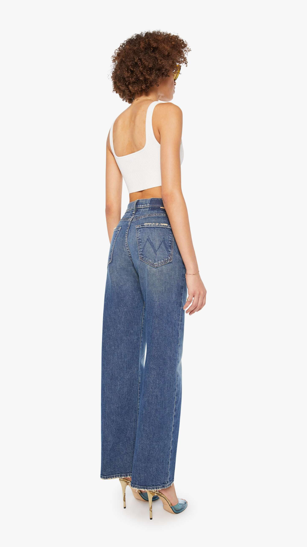 Mother The Lasso Sneak Jean in Punk Nouveau