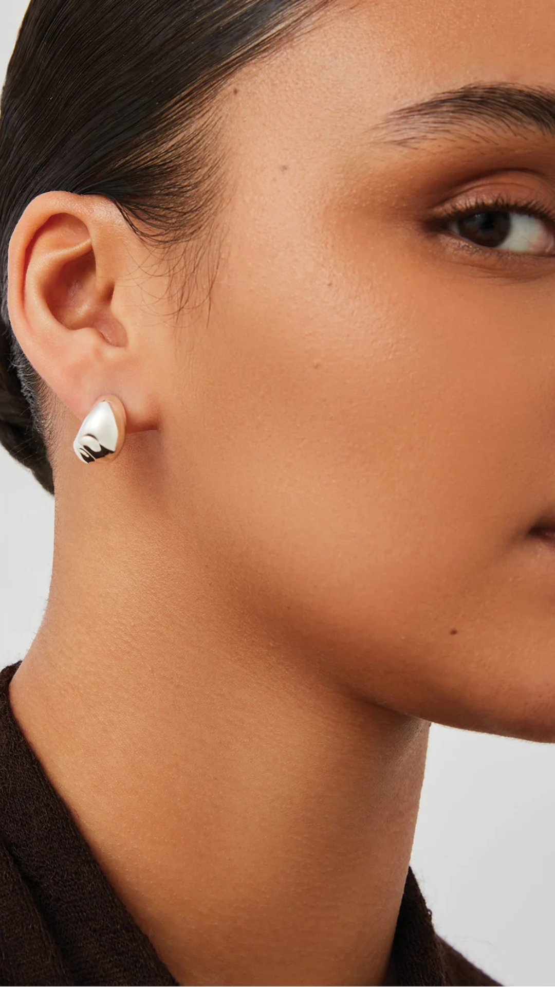 Jenny Bird Small Nelle Earrings in Gold