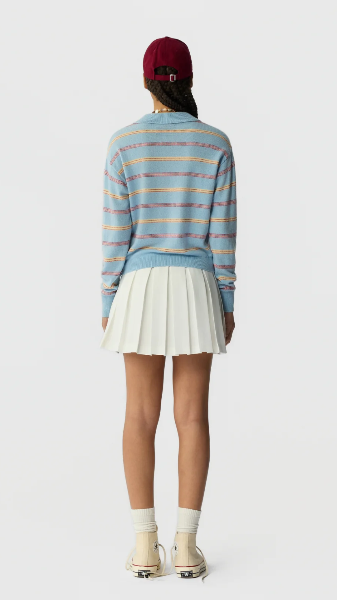 Guest In Residence Collegiate Stripe Polo