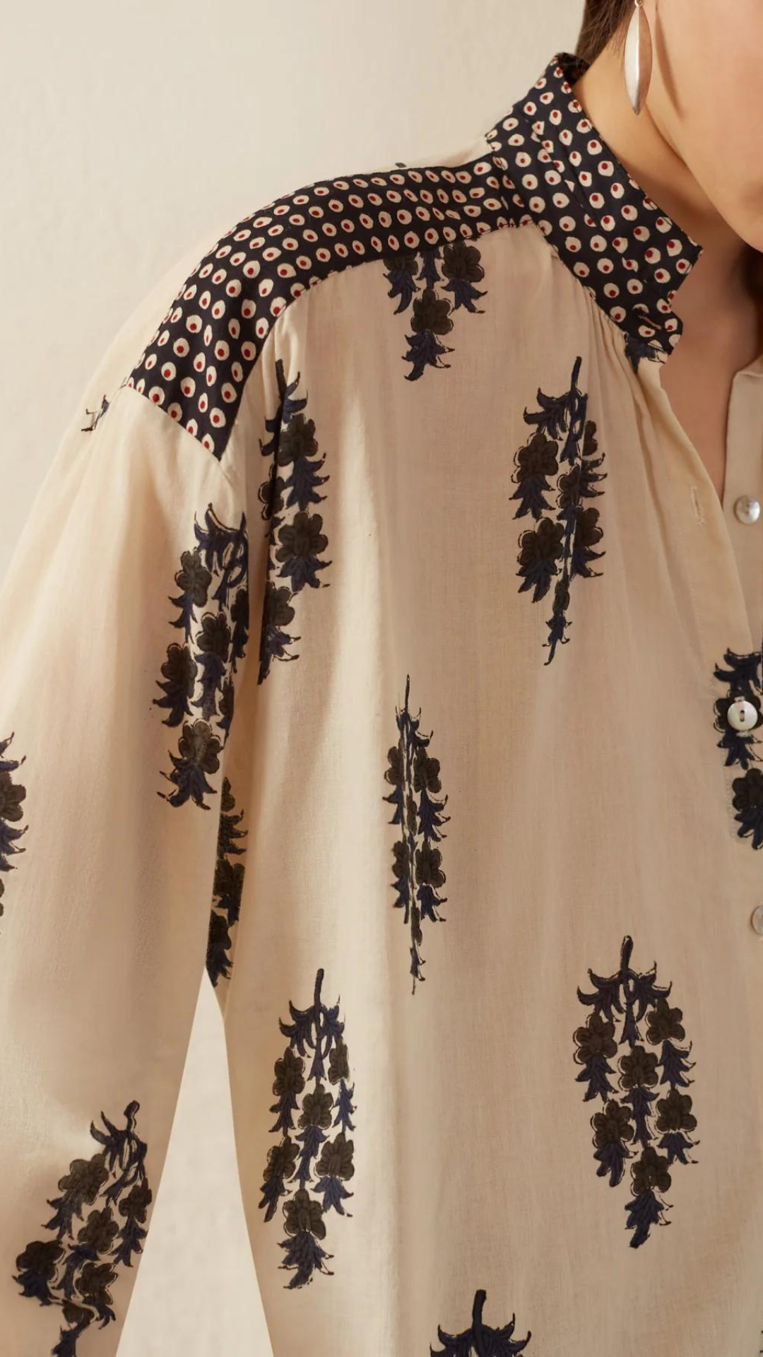 Alix of Bohemia Kiki Black Dahlia Shirt