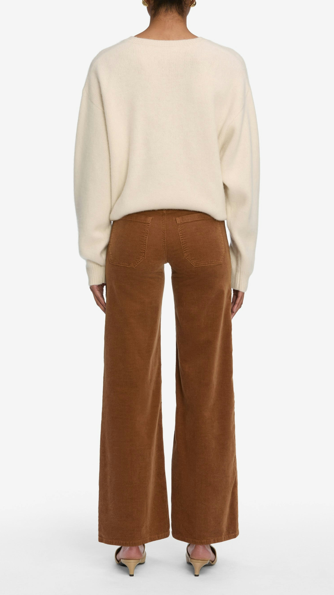 Frame Le Slim Palazzo Modernist Pocket Jean in Maplebrown