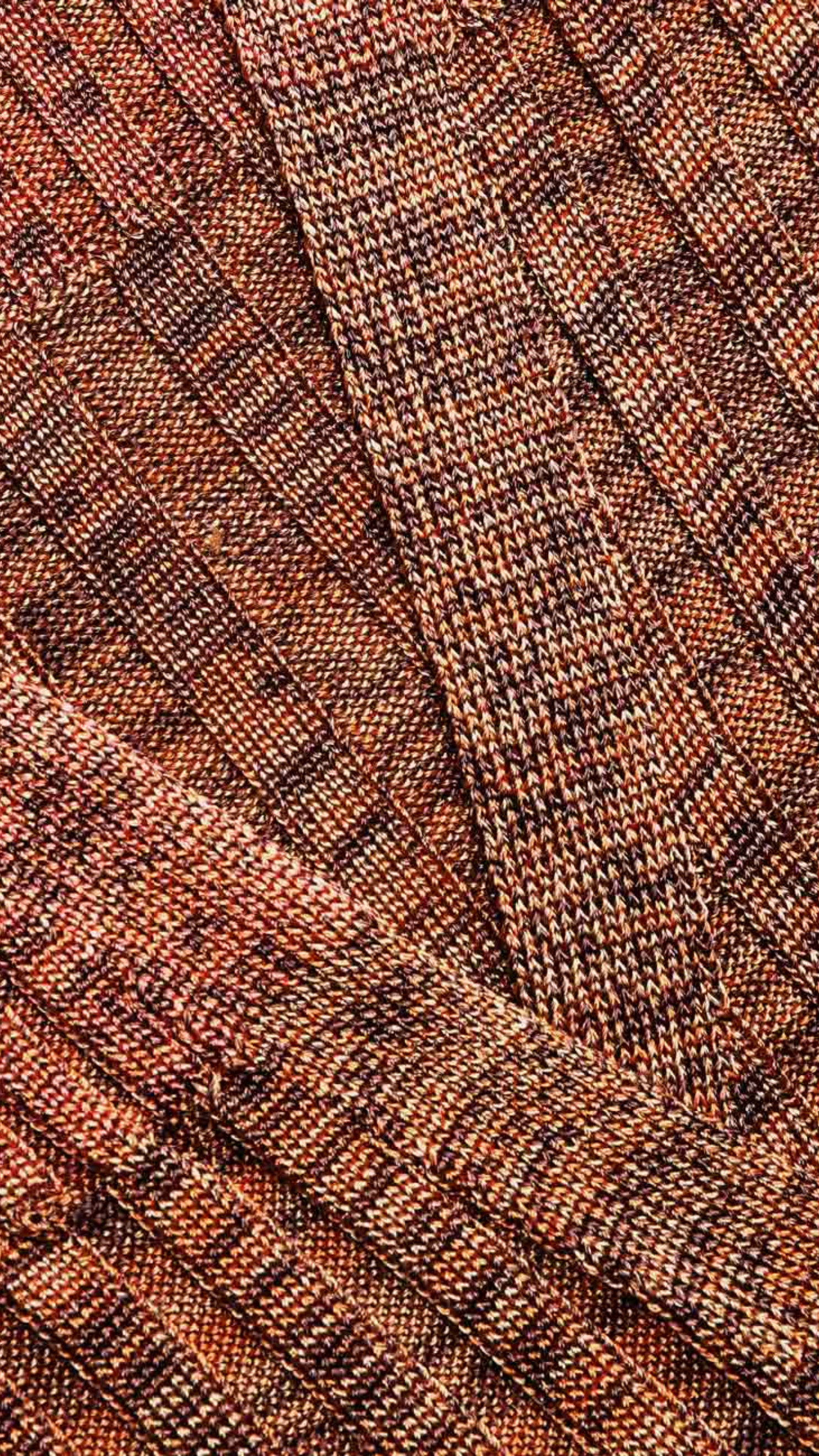 Zimmermann Mouline Rib Wrap Top in Chocolate Multi