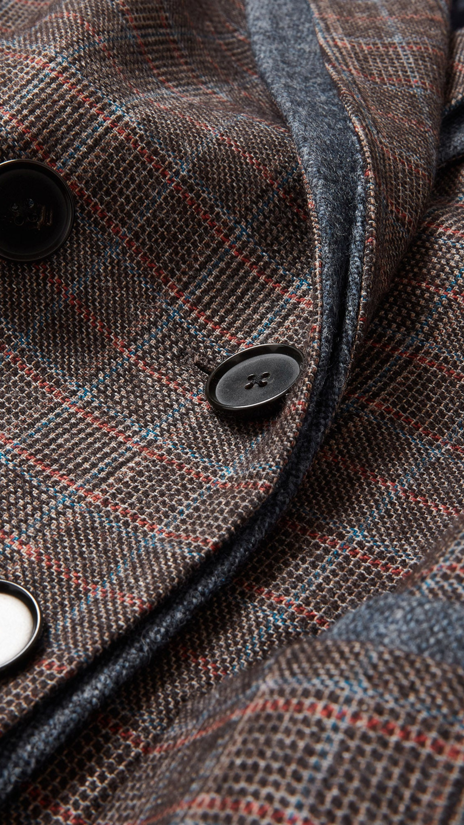 Veronica Beard Hedi Plaid Dickey Jacket in Charcoal