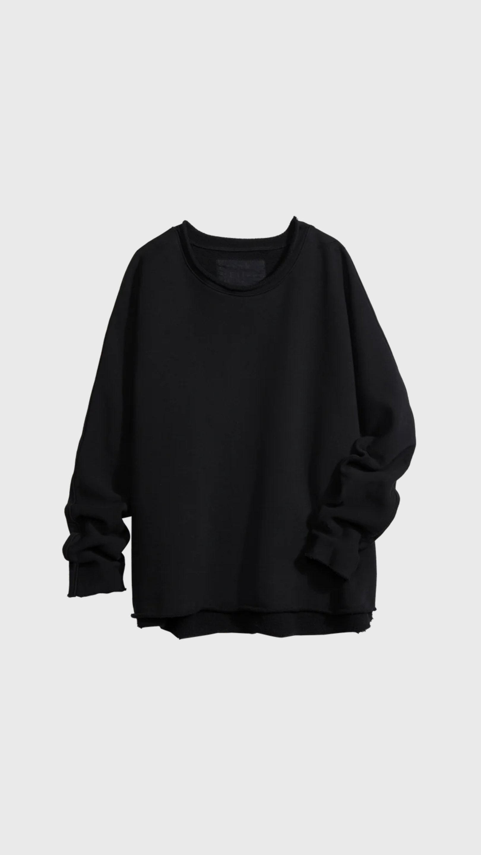 Frank & Eileen Anna Long Sleeve Capelet in Black