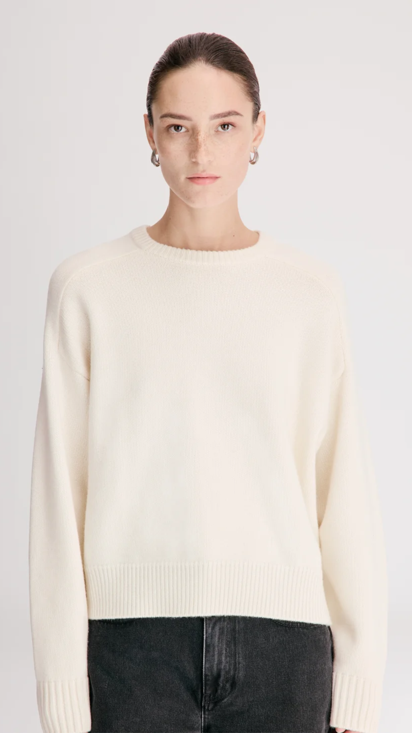 Loulou de Saison Breha Wool Cashmere Blend Sweater
