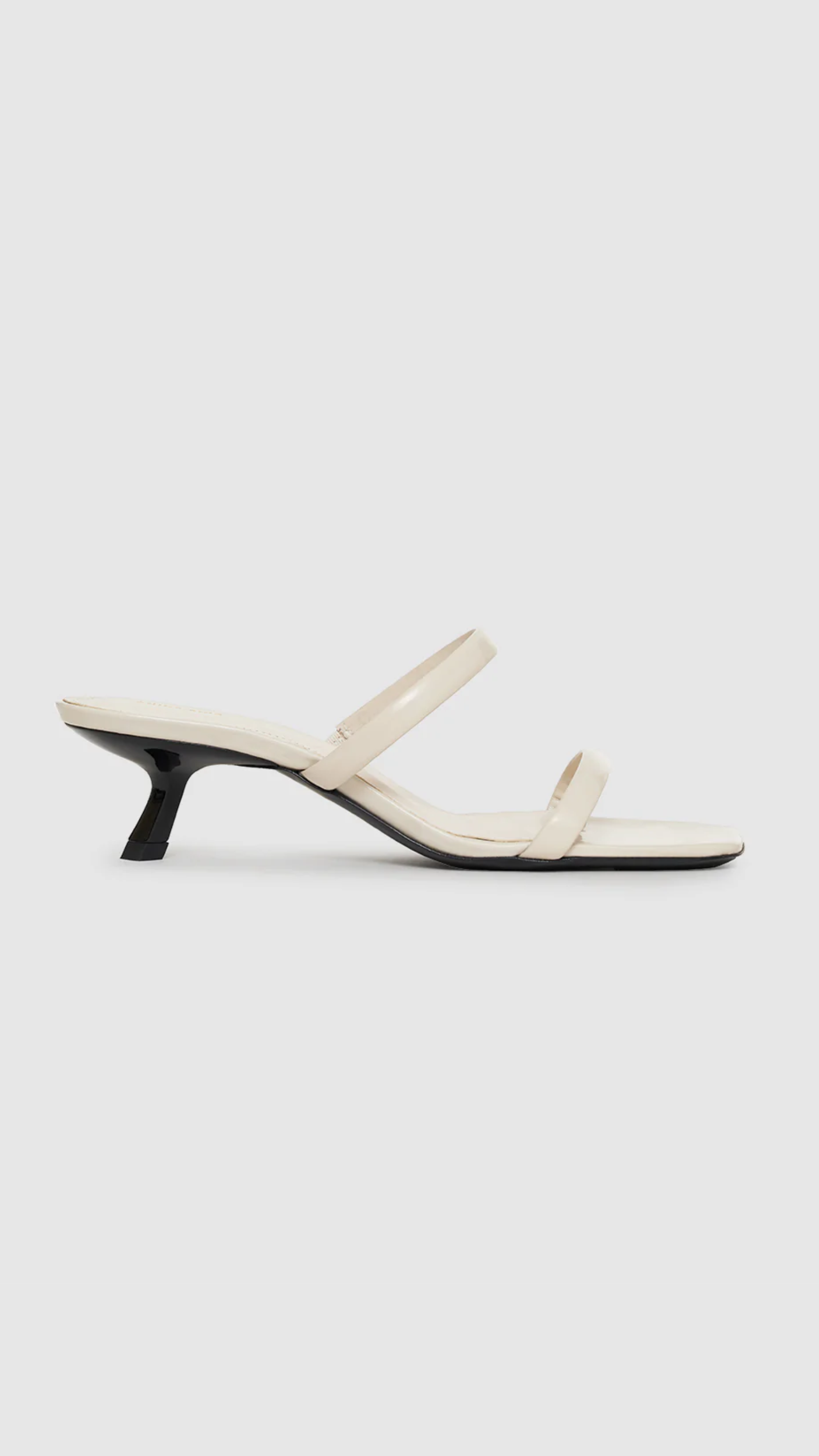 Anine Bing Hilda Mule Sandal in Bone